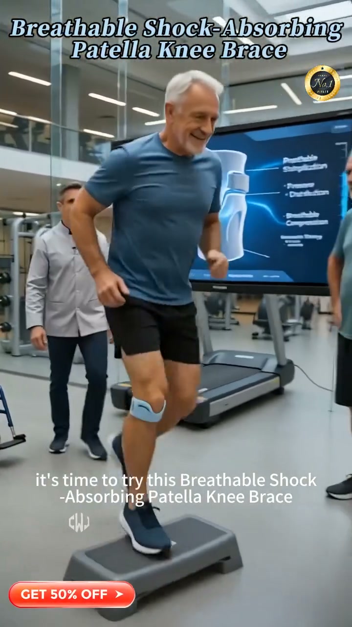 Knee Support That Doesn't Feel Like a Knee Brace — Finally, Comfort Meets Protection.