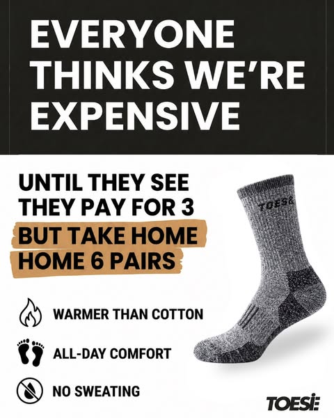 No Sweat. No Blisters. No Problems