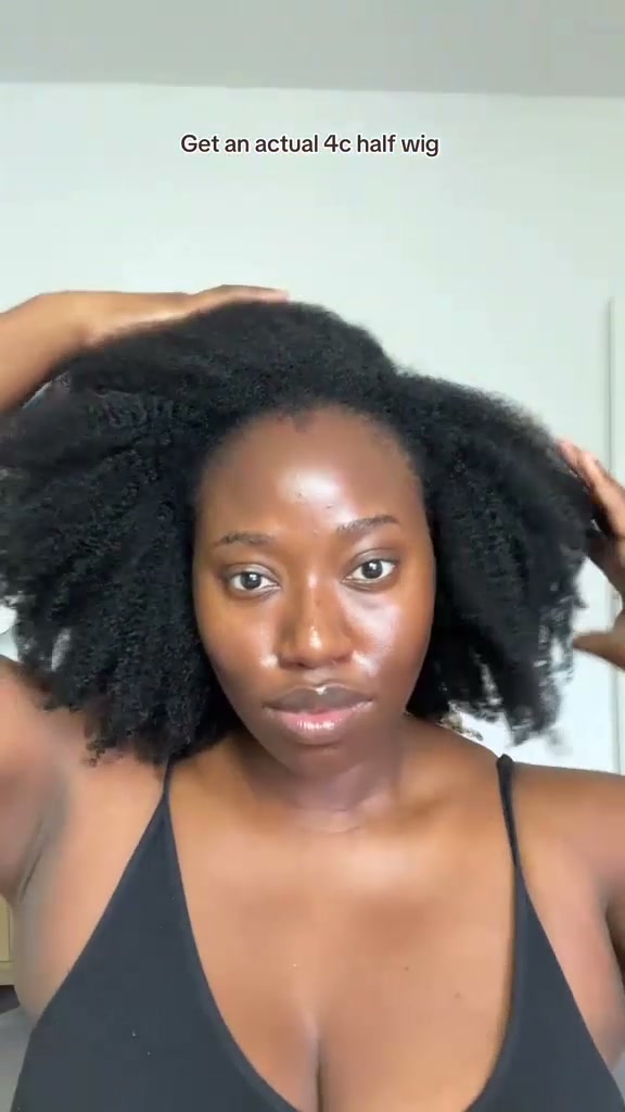 Kinky 3 In 1 Half Wig