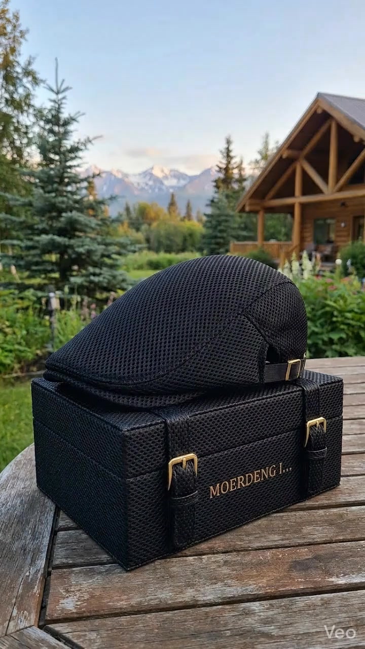 Men's Breathable Mesh Flat Cap