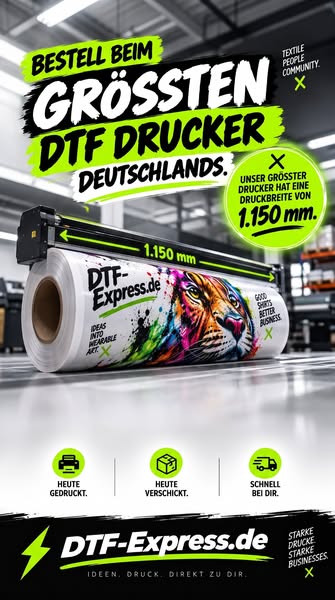 Heute gedruckt & versandt