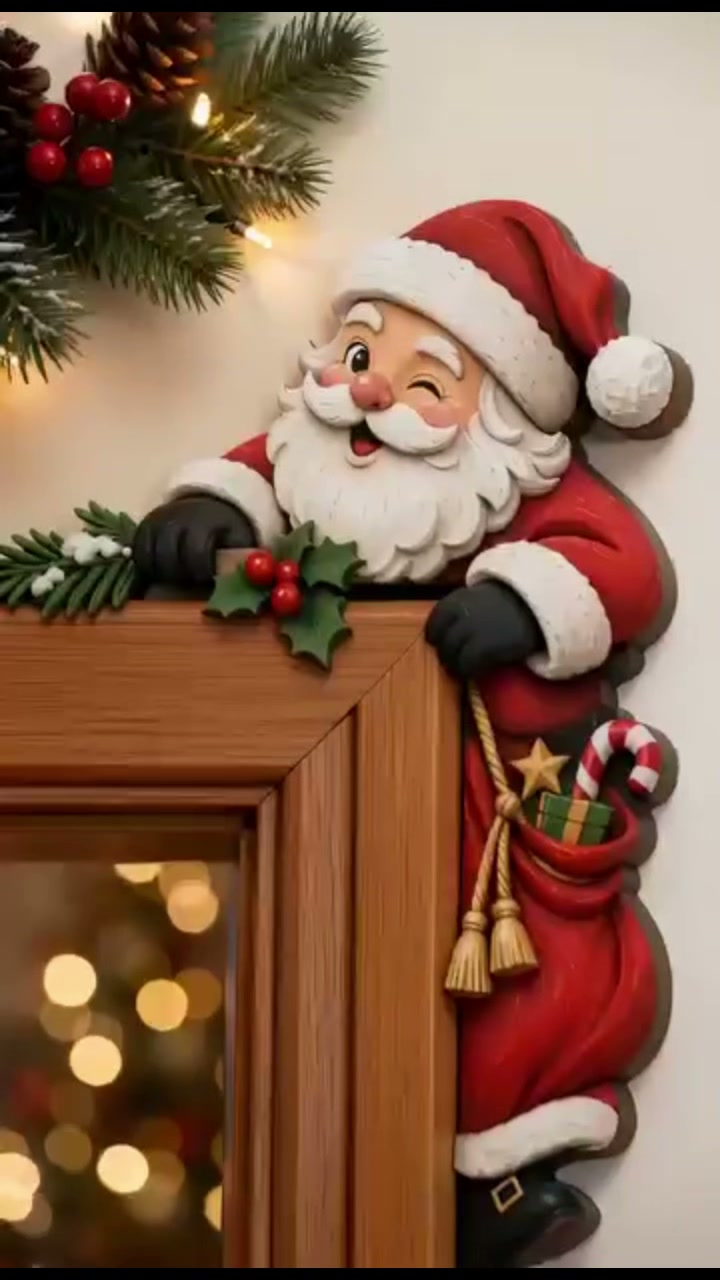 Kerst Hoekdecoratie voor Deurposten (Het leukste sfeerdetail in huis)