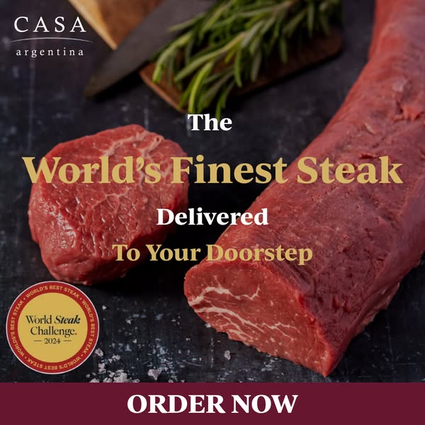 The Finest Grass-Fed Fillet in the World. Delivered to Your Door.