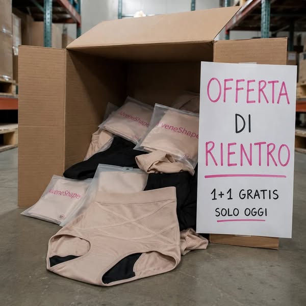 Offerta di rientro. Solo oggi.
