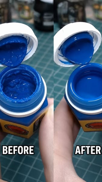 I was so sick of fighting my white paint that I just stopped using it.