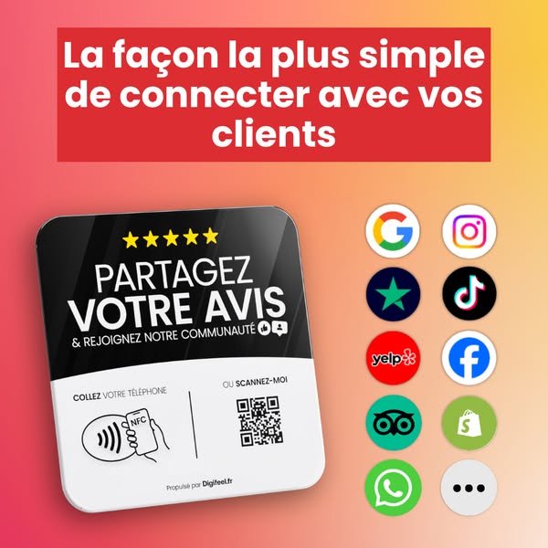Avis et visibilité en seulement 3 secondes