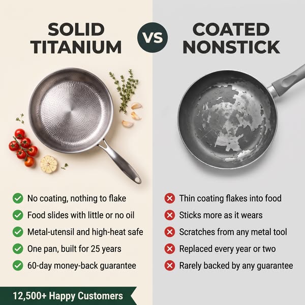 Two pans. One truth nobody tells you.