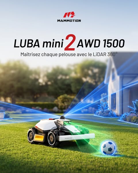 MAMMOTION LUBA mini 2 AWD 1500
