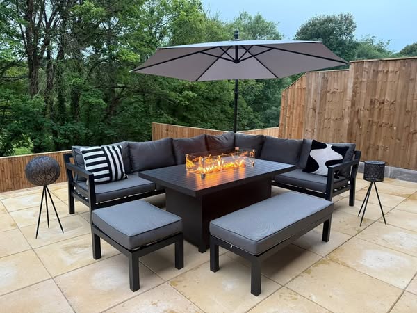 Miami Aluminium Sofa Set
