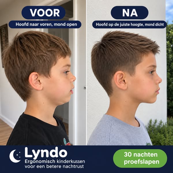 De houding van uw kind wordt ook ’s nachts bepaald