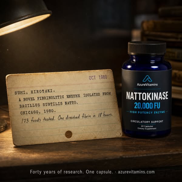 20,000 FU Nattokinase for Circulation