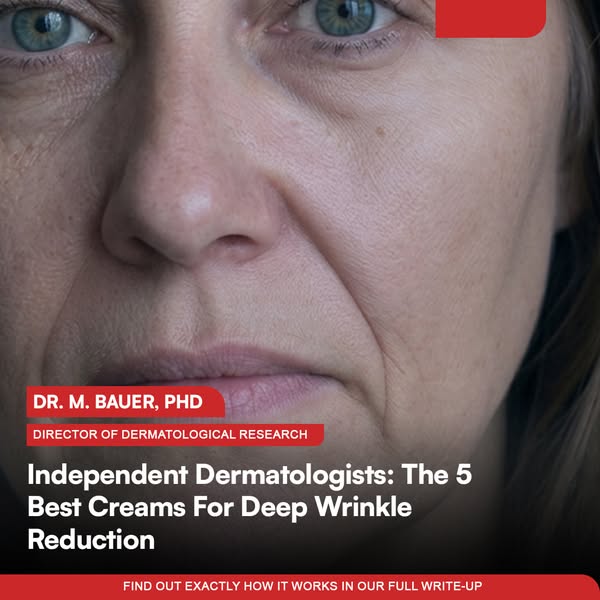 Independent Dermatologists: The 5 Best Creams For Deep Wrinkle Reduction