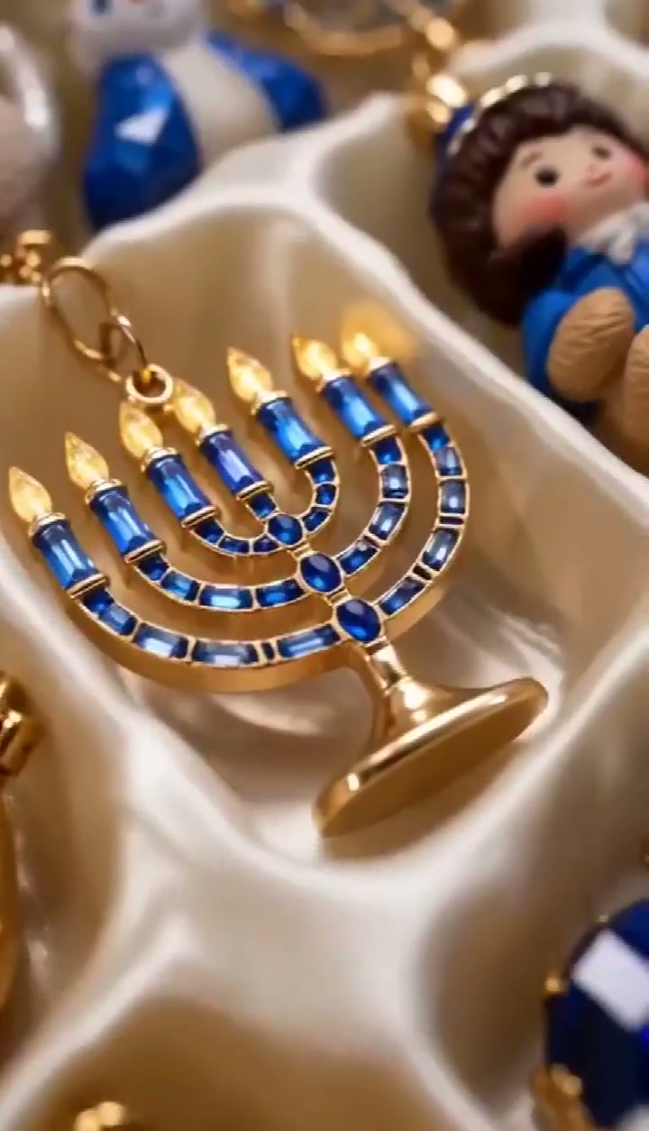 24 Little Ornaments of Hanukkah Magic