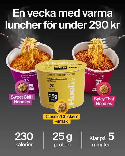 För upptagen för att äta? Inte längre