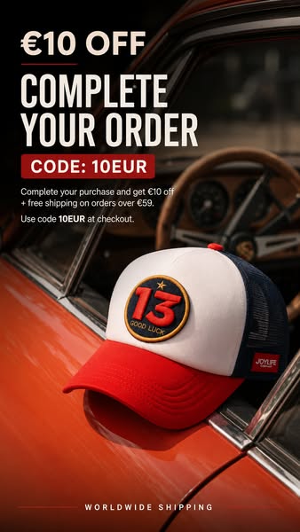 €10 OFF YOUR ORDER + FREE SHIPING