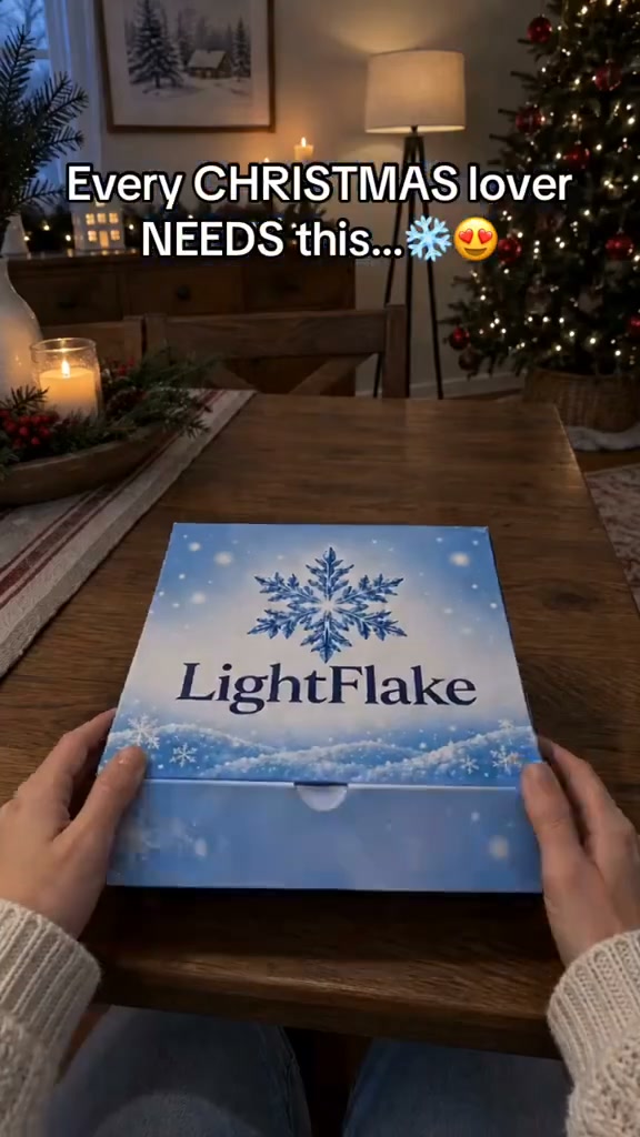 Glowing Snowflake Night Light Wall Stickers