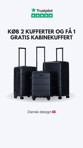 Få din gratis kabinekuffert (værdi: 899 kr)