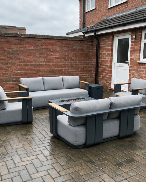 Gas fire pit tables from £164