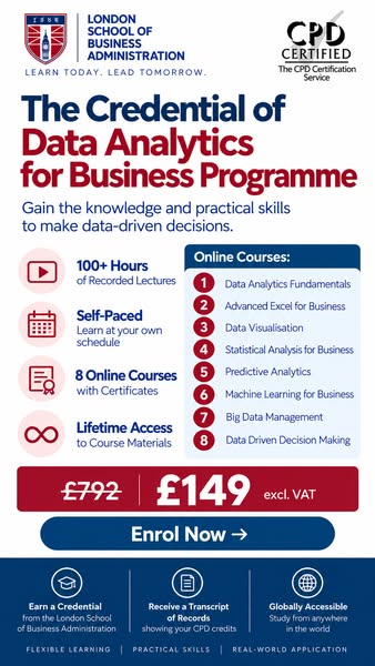 Complete Eight Data Analytics Courses for £149