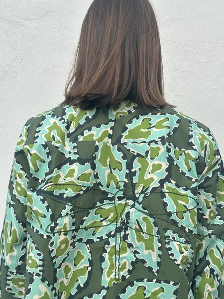 Læsø Print Shirt i grøn