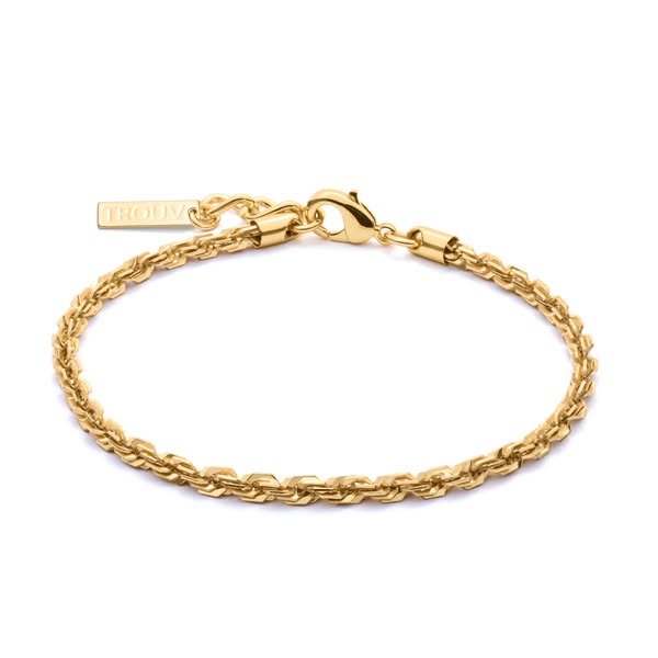 Bransoletka Rope 3mm - Regular - 18cm + 2cm Przedłużka