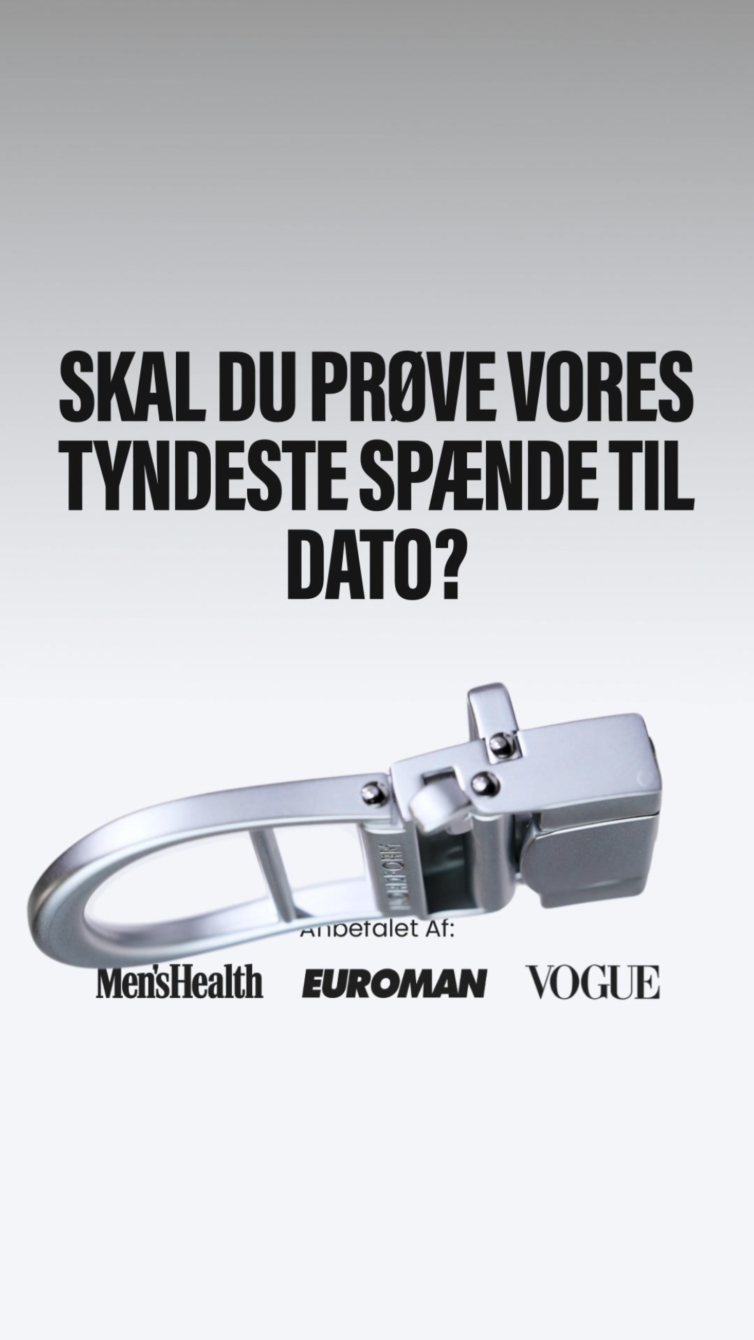 Tidløst design. Ny finesse.