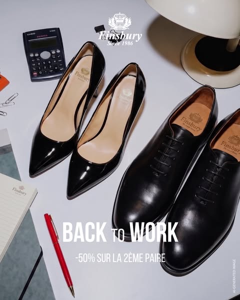 Back to Work : -50% sur la 2e paire