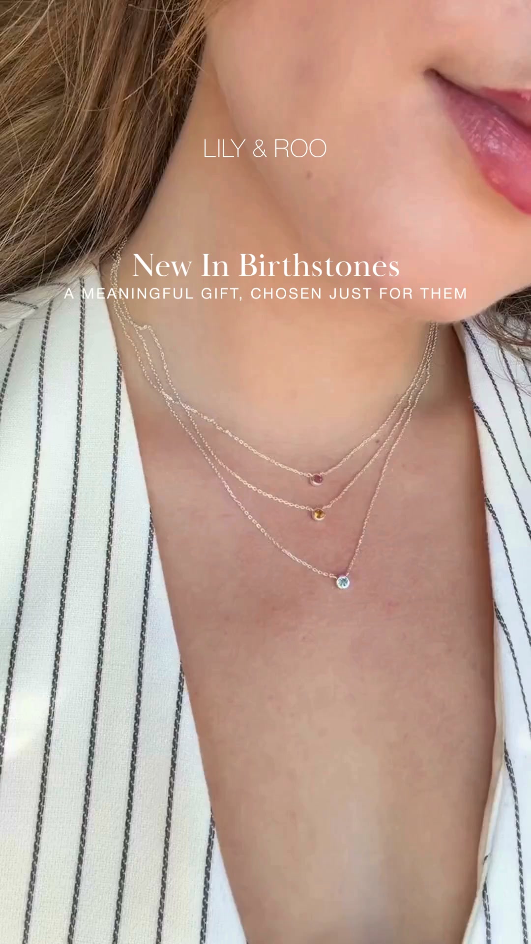New In Birthstones at LILY & ROO