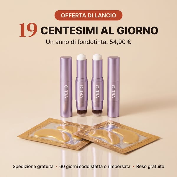 Meno prodotto. Meno anni.