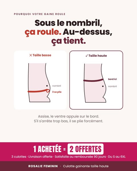 Ce ventre qui déborde dès qu'on s'assoit…