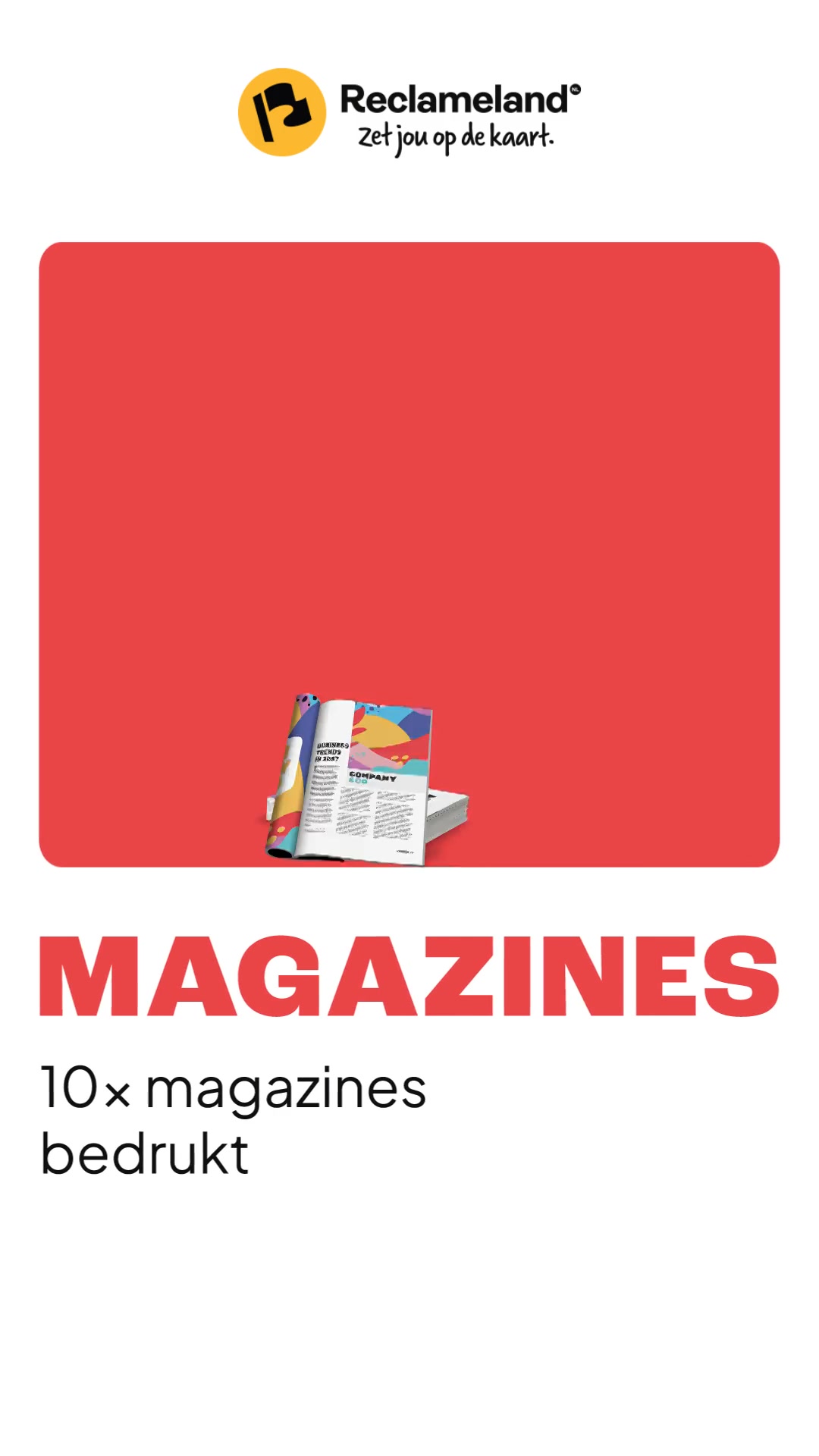 Promotiedrukwerk & Magazines | Reclameland