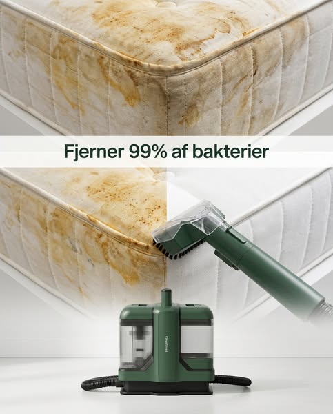 Sov i en 100% ren seng i nat