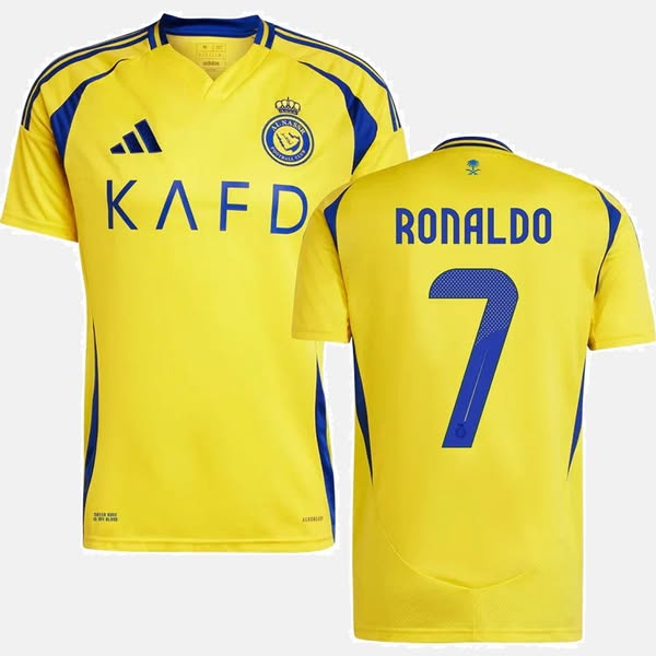 RONALDO #7 Al Nassr Home Jersey 2024/2025 Every Era of The GOAT