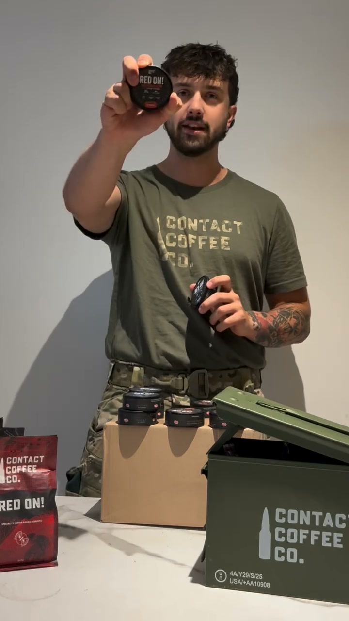 Anúncio de Contact Coffee Co.