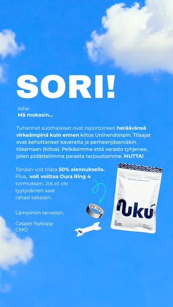 Yli 400 000 virkeämpää aamua