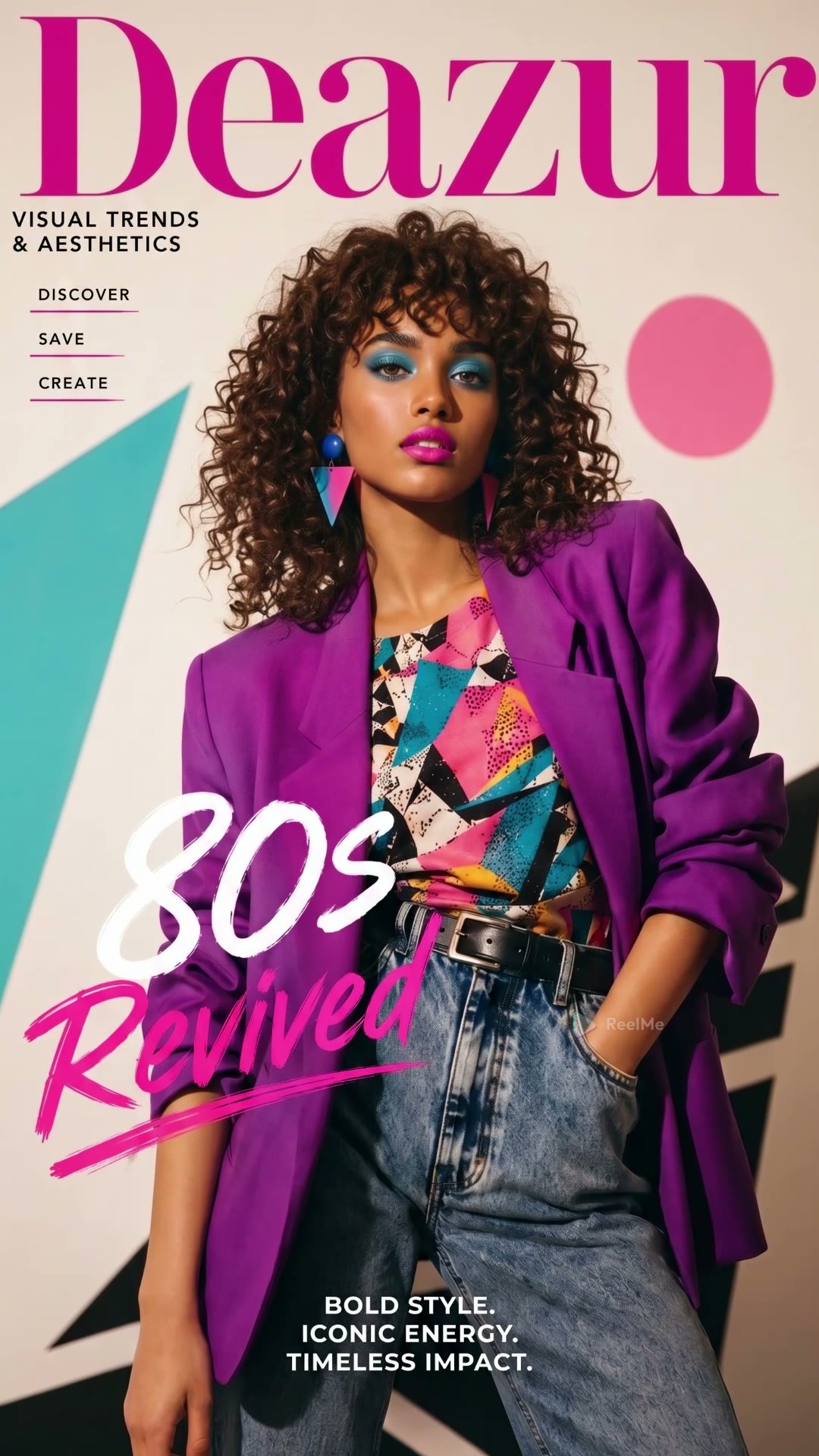 Your 80s cover shoot
