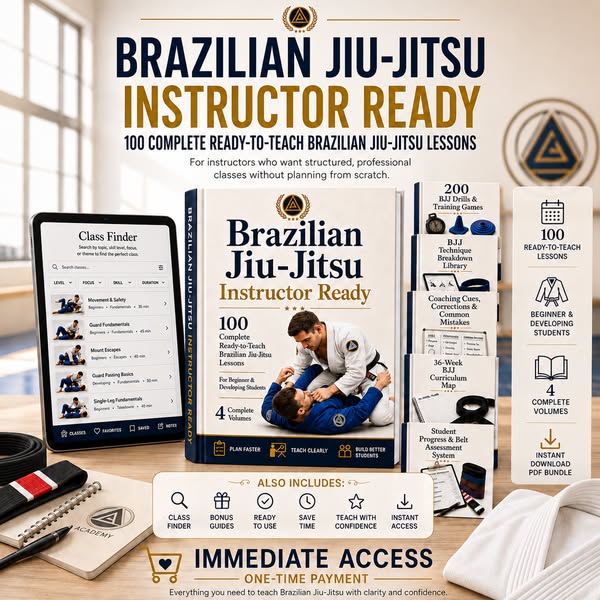 Brazilian Jiu-Jitsu Instructor Ready