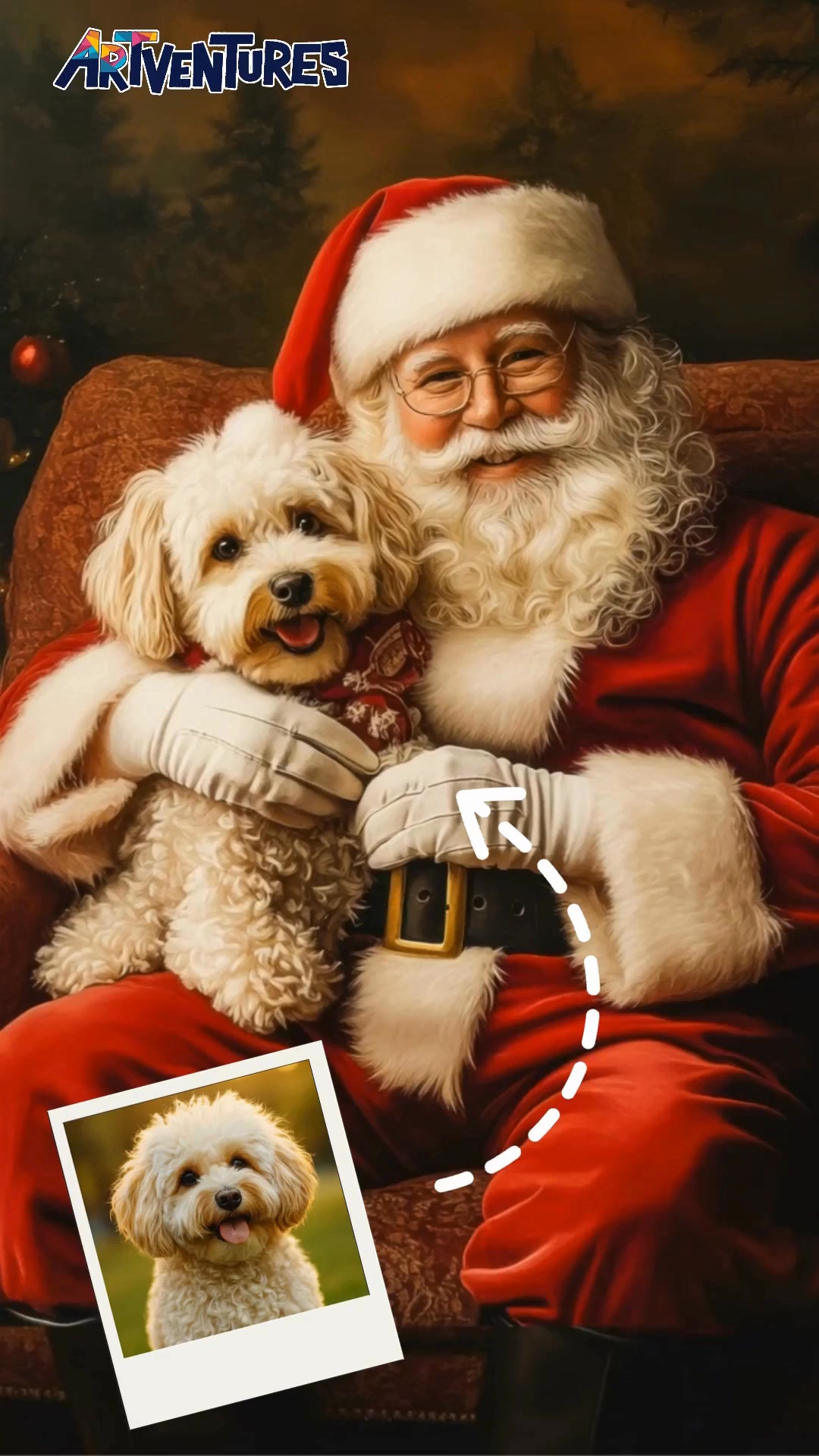 Your Pet + Santa = Christmas Magic!