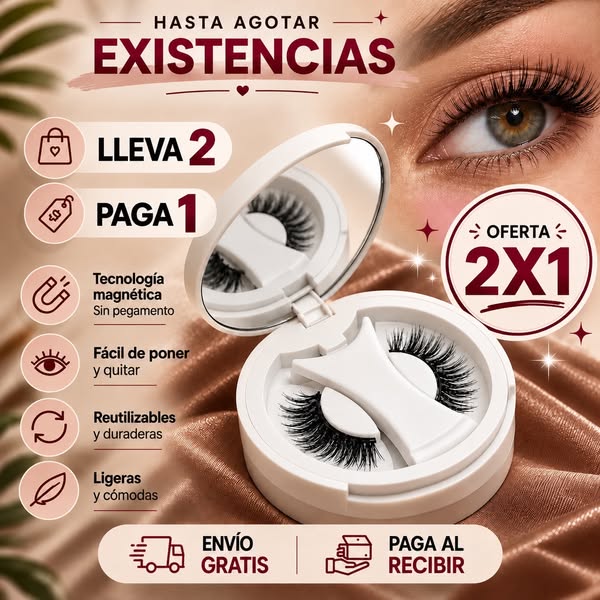 Pestañas Magnéticas