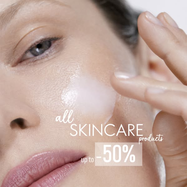 Skincare με έως -50%!