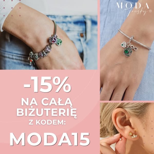 15% NA CAŁĄ BIŻUTERIĘ