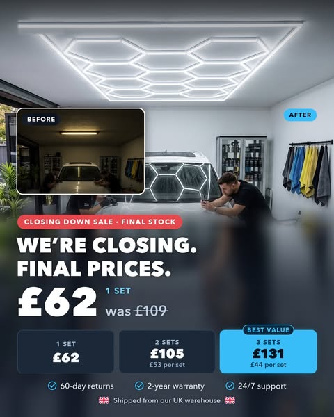 We're closing — final prices