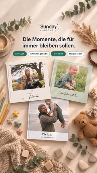 Deine schönsten Fotos als Buch.