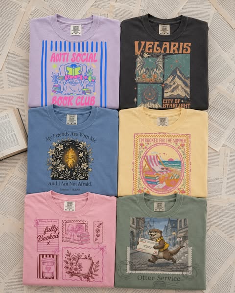 BOOKISH Shirt Sale!