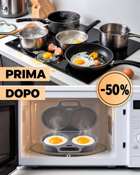 Uova perfette in 90 secondi