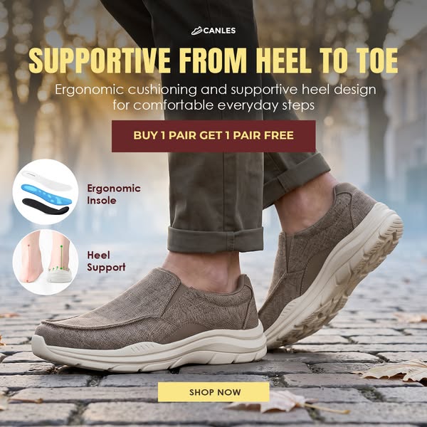 BUY 1 GET 1 FREE: Ultimate Comfort Shoes