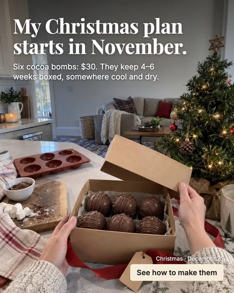 My Christmas plan starts in November