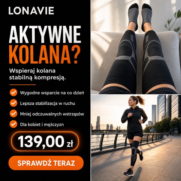 Kompresyjny rękaw na kolano FlyFlex – Poczuj ulgę od pierwszego założenia