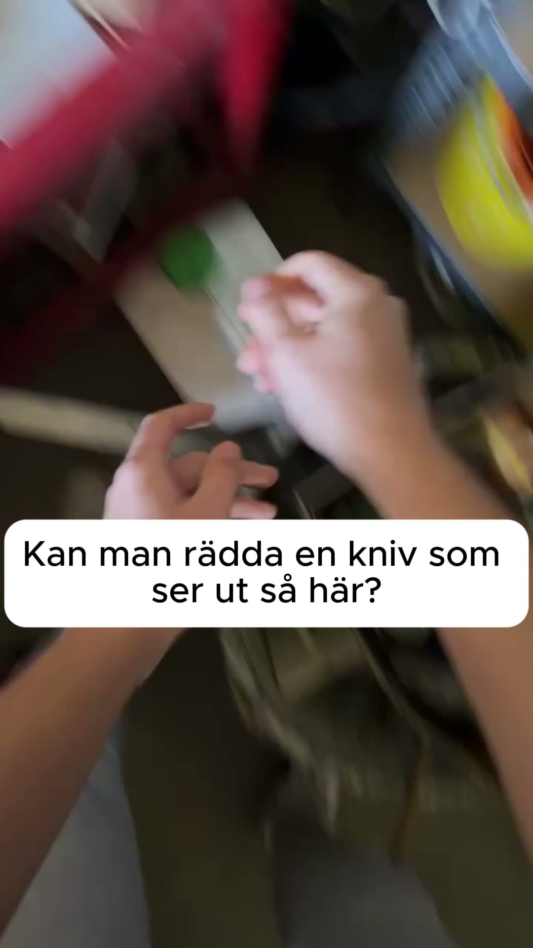 Sliten är inte förstörd.