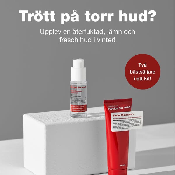 Trött på torr hud?